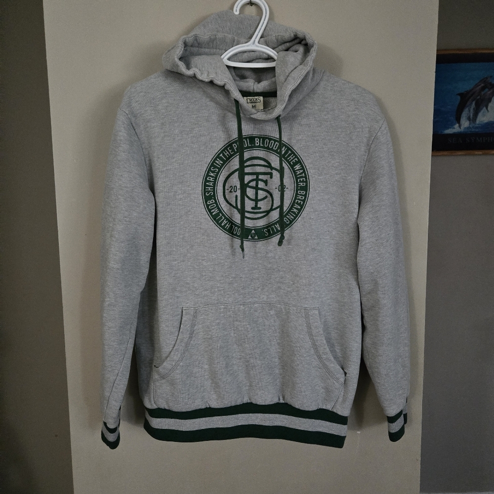 Crooks & Castles Hoodie Sweater Medium Varcity Men